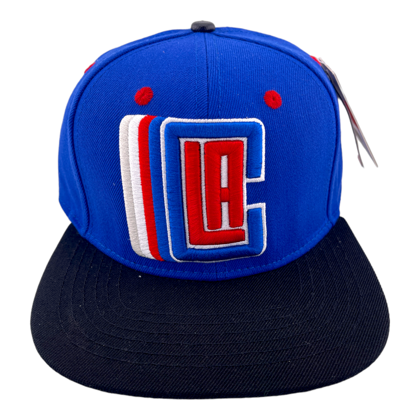 Pro Standard Los Angeles LA Clippers C Logo Blue/Gray UV Snapback Adjustable Hat Cap