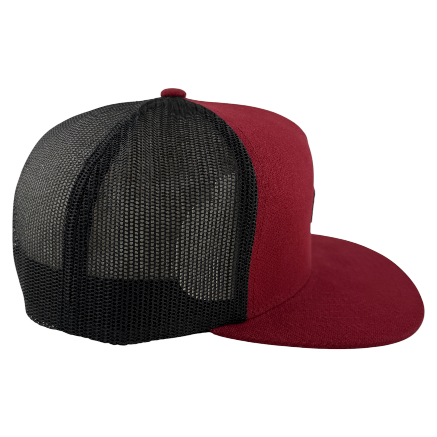 Fox Racing FHEADX Head A-Frame Maroon Mesh Trucker Adjustable Snapback Hat Cap