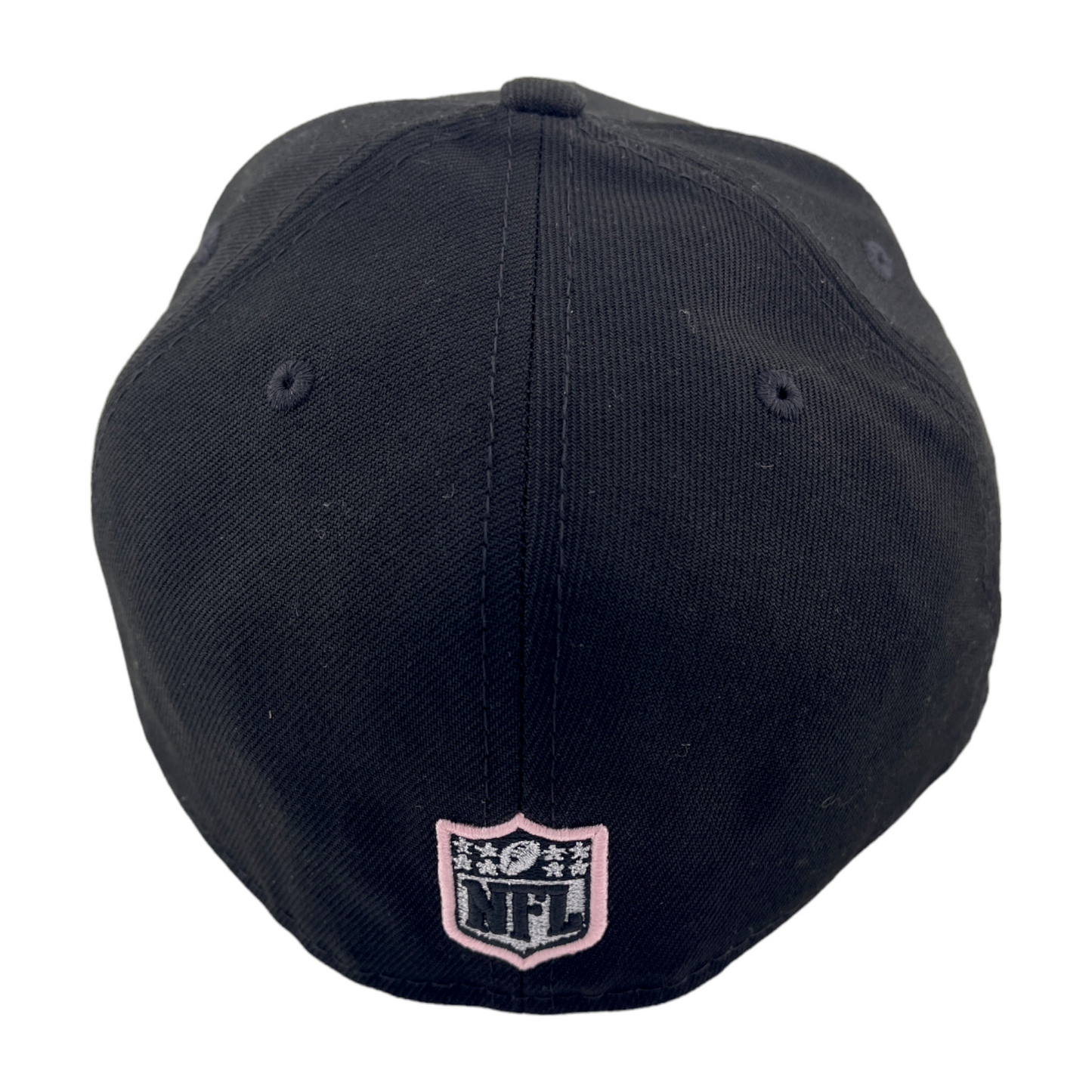 New Era Las Vegas Raiders Super Bowl Patch Black/Pink UV 59Fifty Fitted Hat Cap