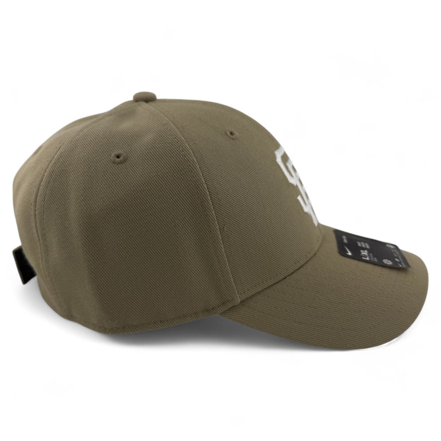 Nike San Francisco Giants MLB Tan Khaki Club Cap Adjustable Hat Cap Size L/XL