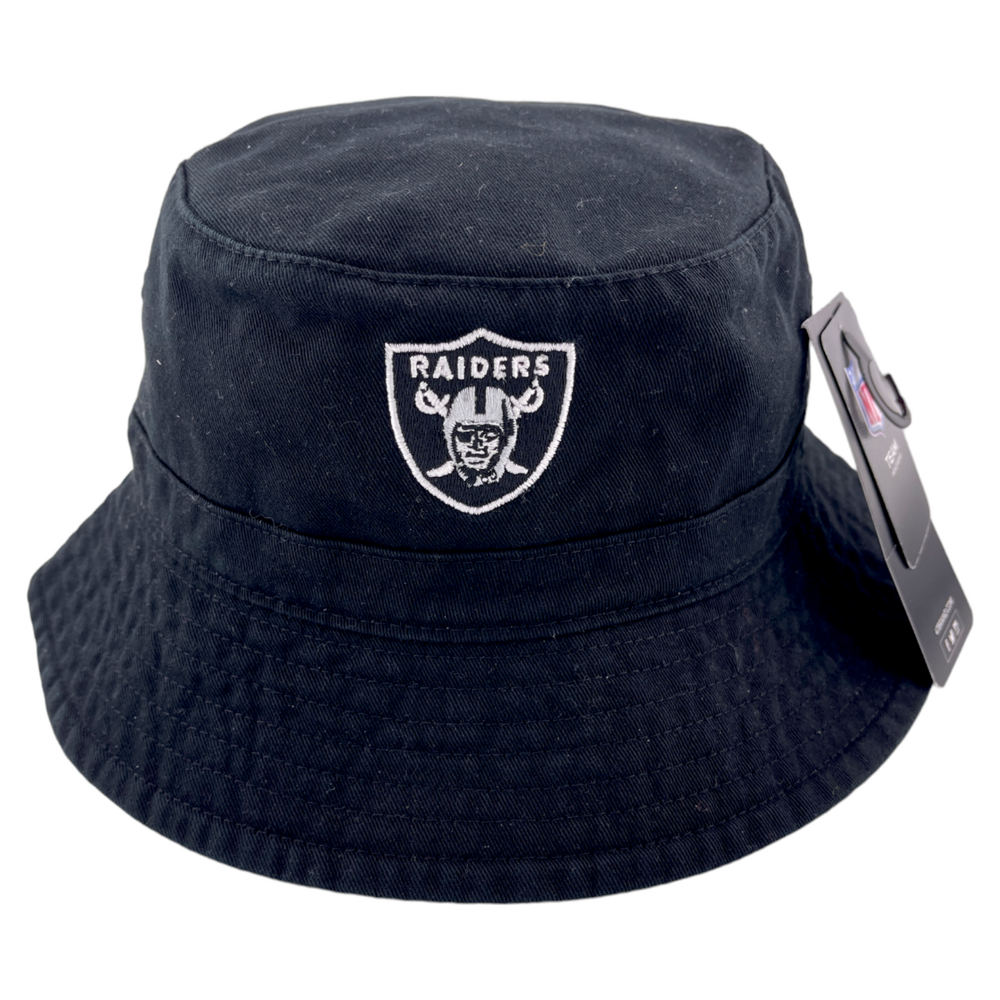 47' Brand Las Vegas Raiders Logo NFL Black Ballpark Boonie Bucket Hat