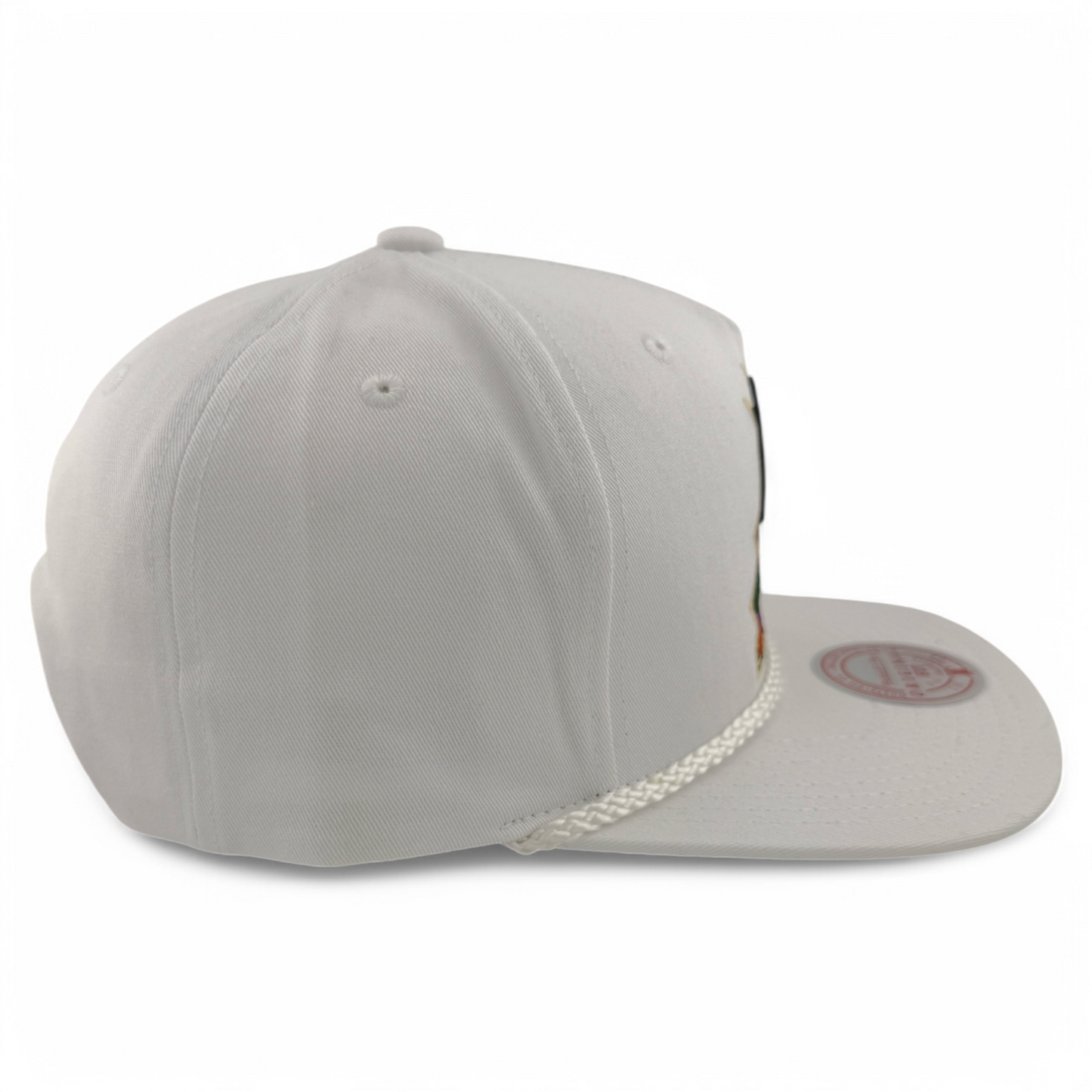 Mitchell & Ness Arizona Coyotes NHL Logo A-Frame Hitch Rope Snapback Hat Cap
