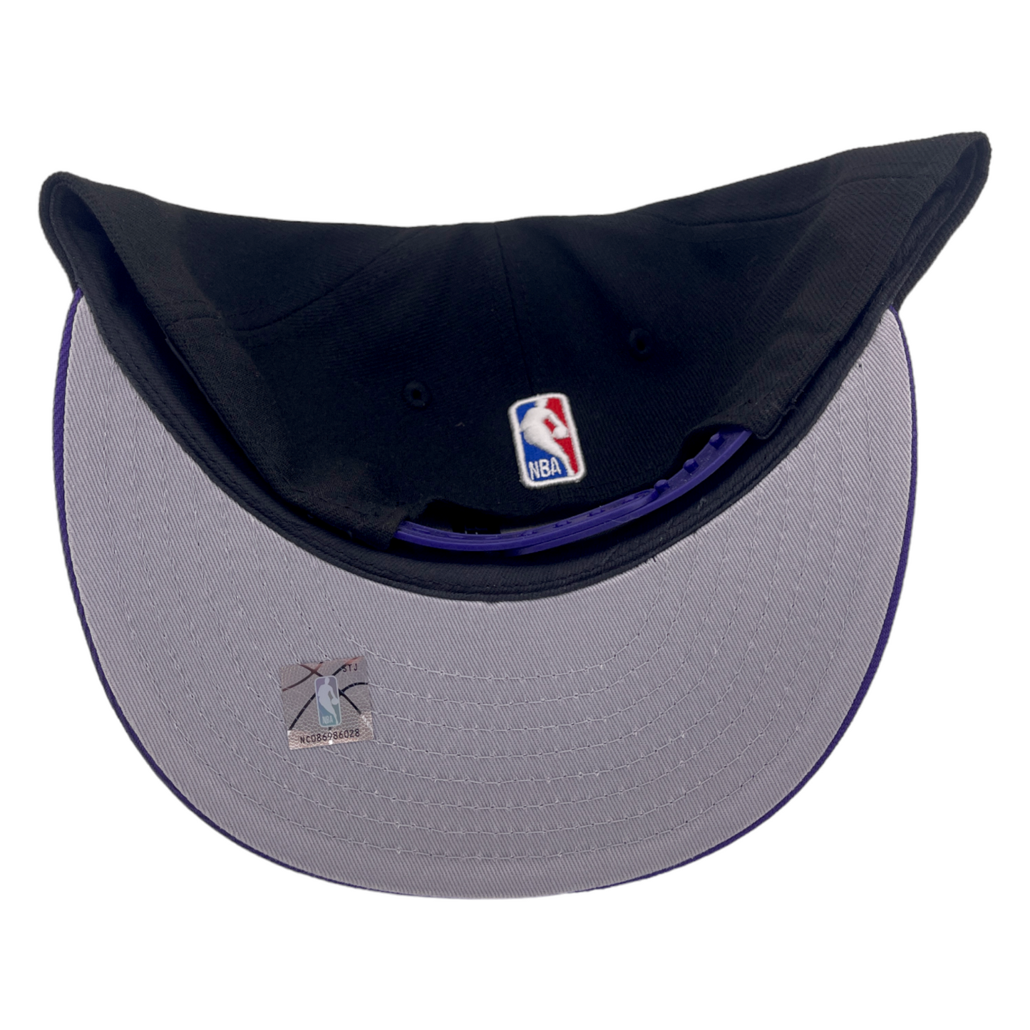 New Era Toronto Raptors Tip Off 2022 Black/Purple NBA 9FIFTY Snapback Hat Cap