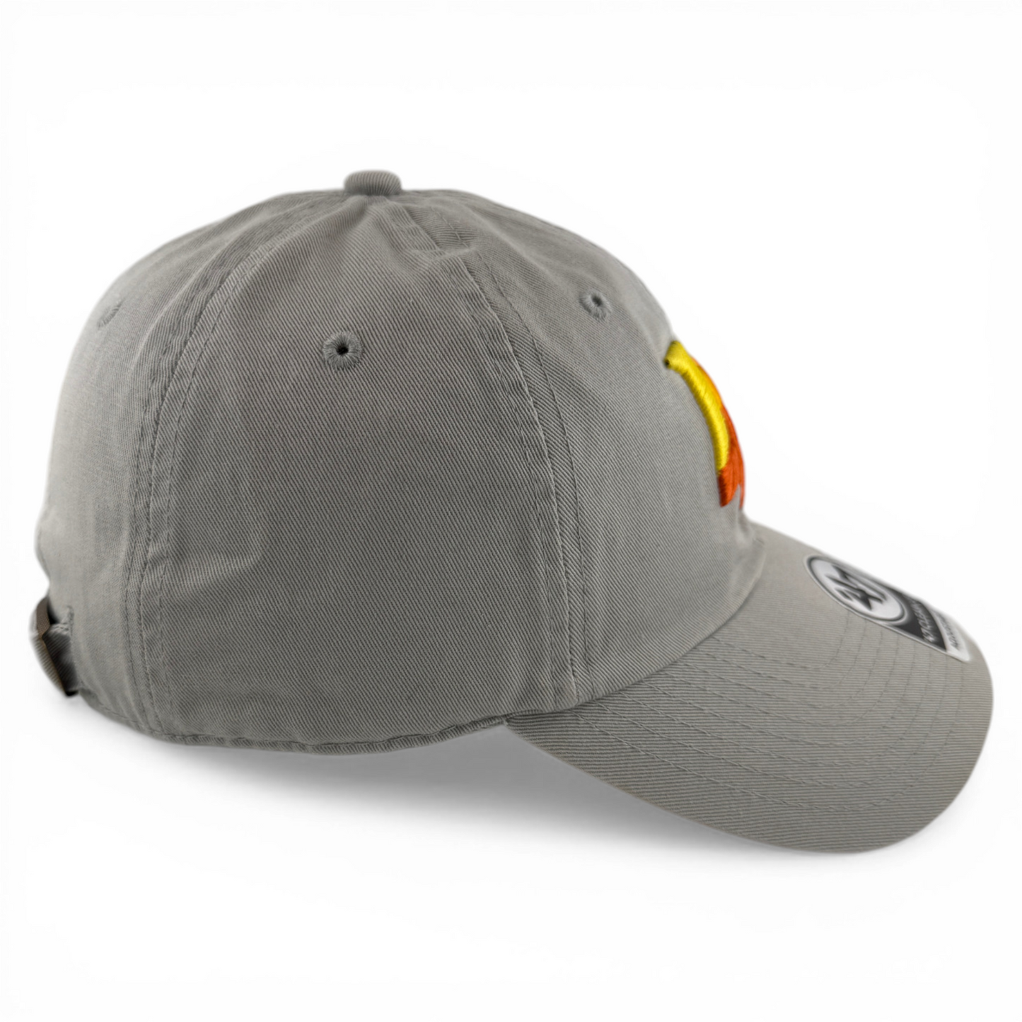 '47 Brand Las Vegas Aviators MiLB Grey Logo Clean Up Adjustable Dad Hat Cap