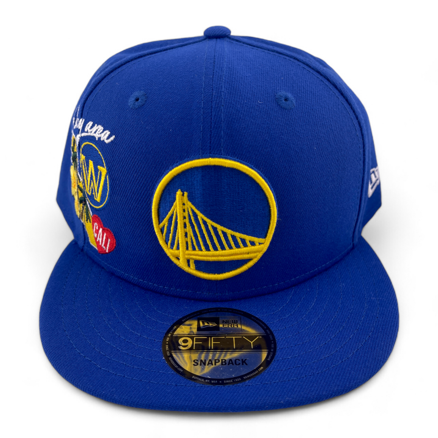 New Era Golden State Warriors NBA Icon E1 Pack The Bay Area 9Fifty Snapback Hat