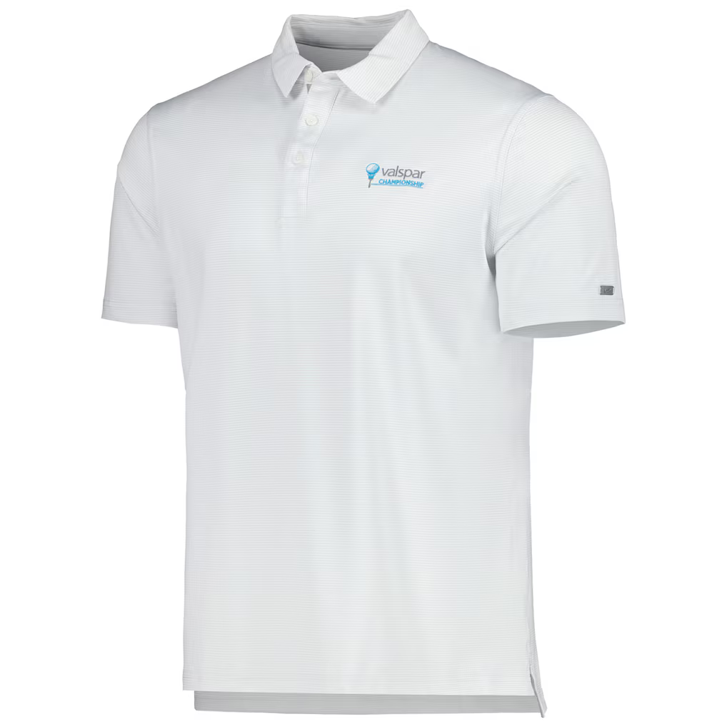 Nike Dri Fit Tour 2023 Valspar Championship PGA Striped Polo Shirt Men's 2XL