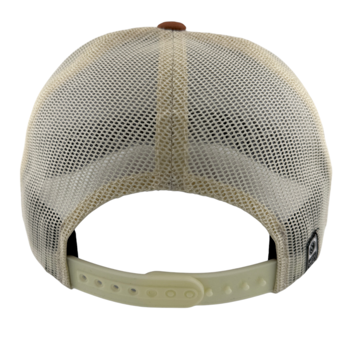 Salty Crew Sealine Retro Beige A-Frame Mesh Trucker SnapBack Adjustable Hat Cap