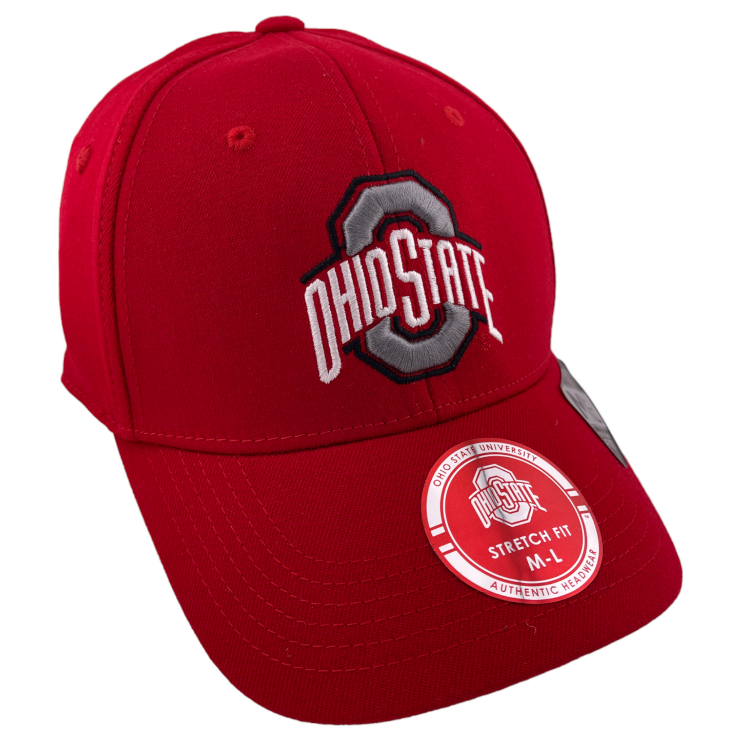 Ohio State University Buckeyes Authentic Headwear Memory Flex Fit Hat Cap