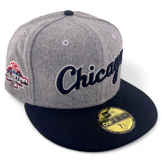 New Era Chicago White Sox MLB 2003 All Star Grey Wool Pack 59Fifty Fitted Hat