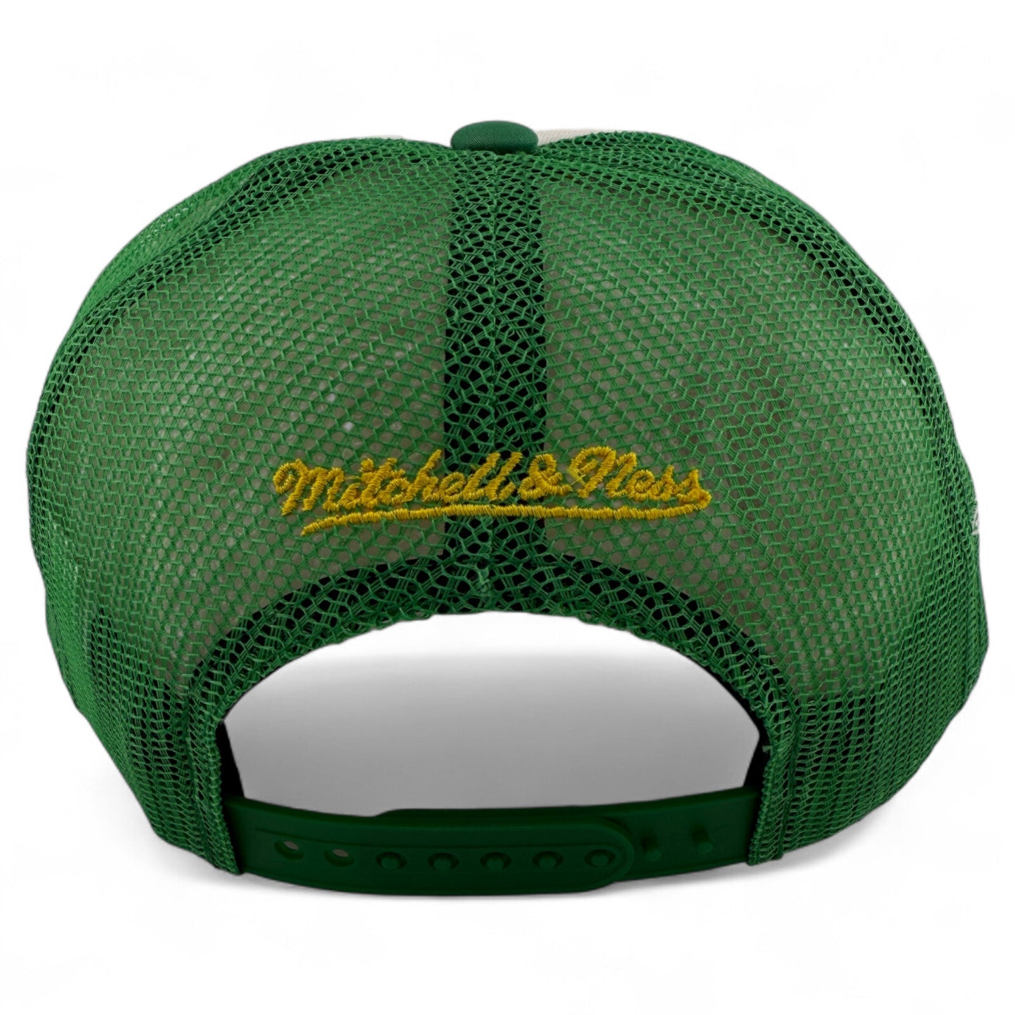 Mitchell & Ness Oakland Athletics A's MLB Foam Trucker Snapback Adjustable Hat