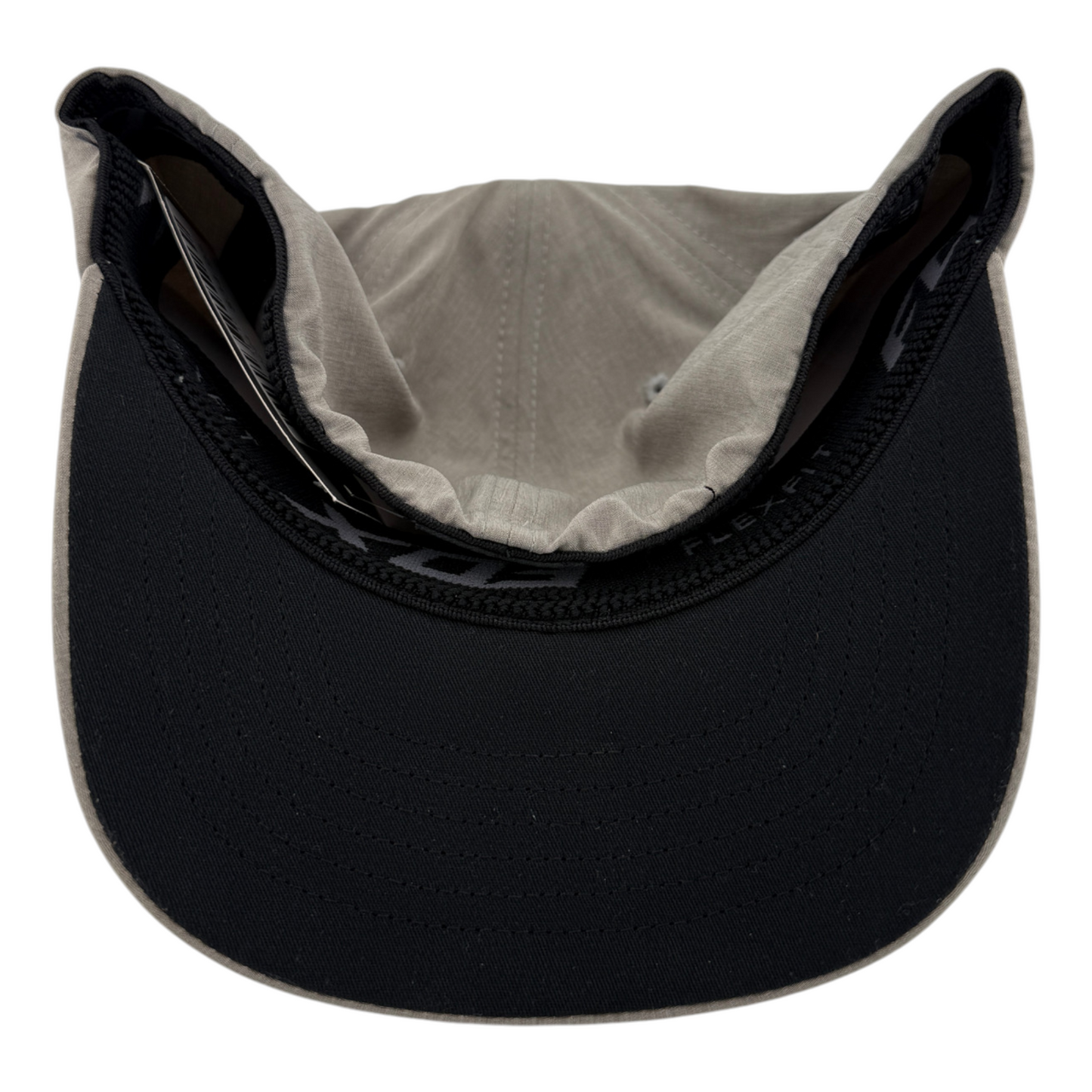 Fox Racing Head Select Logo Light Heather Grey Sport Stretch Flex Fit Hat Cap