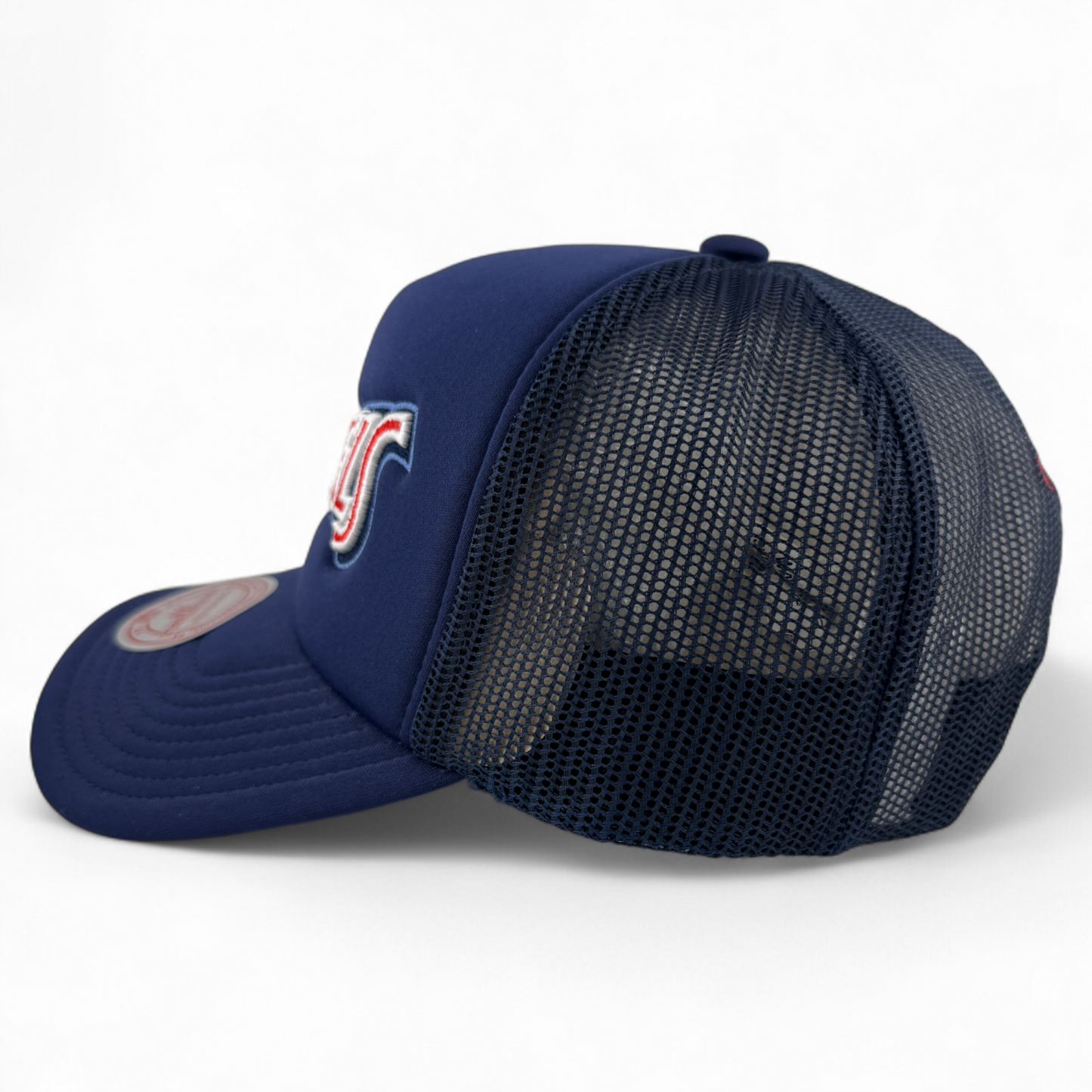 Mitchell & Ness Los Angeles Angels MLB Foam Trucker A-Frame Snapback Adjustable