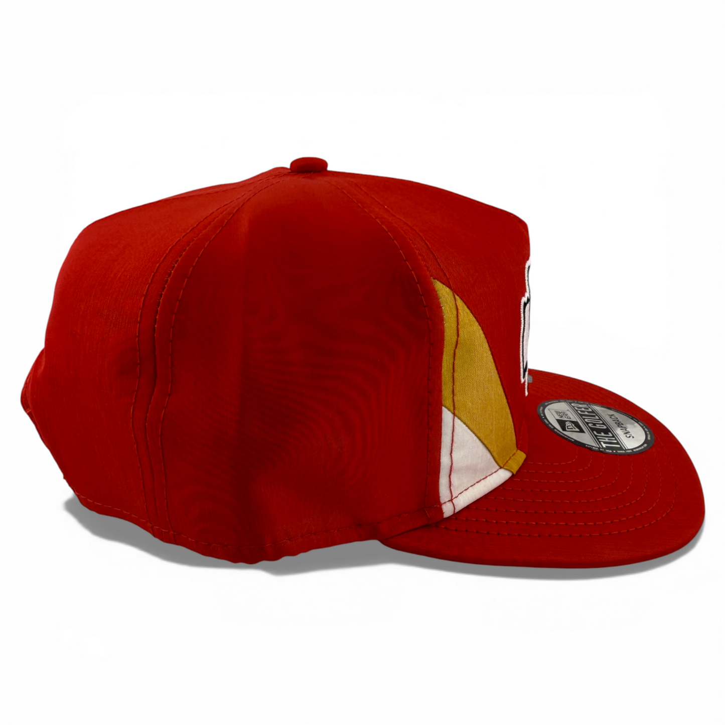 New Era Kansas City Chiefs Retro Nylon Golfer A-Frame Snapback Adjustable Hat