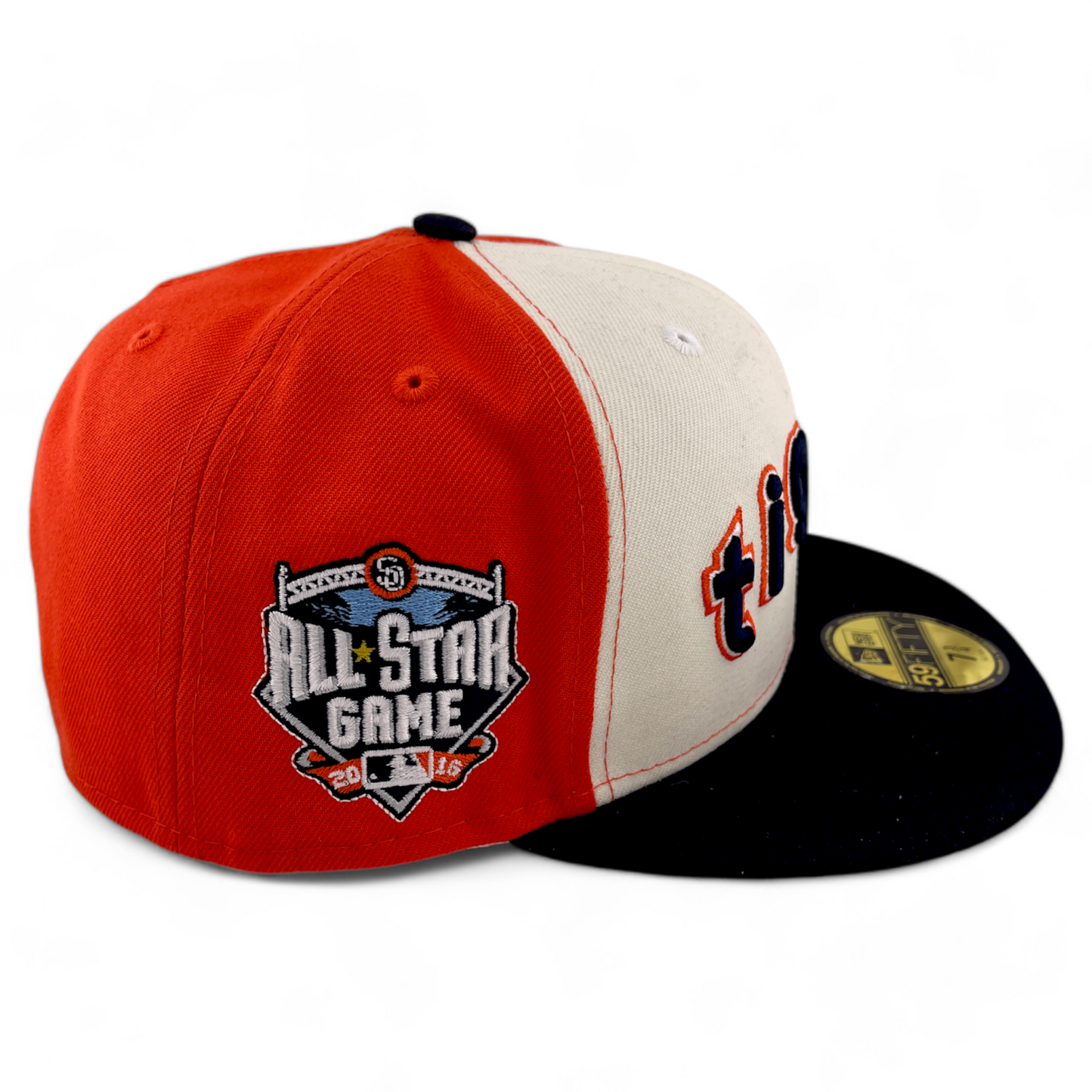 New Era Detroit Tigers MLB Retro Fun Logo Pack Orange/Blue 59Fifty Fitted Hat