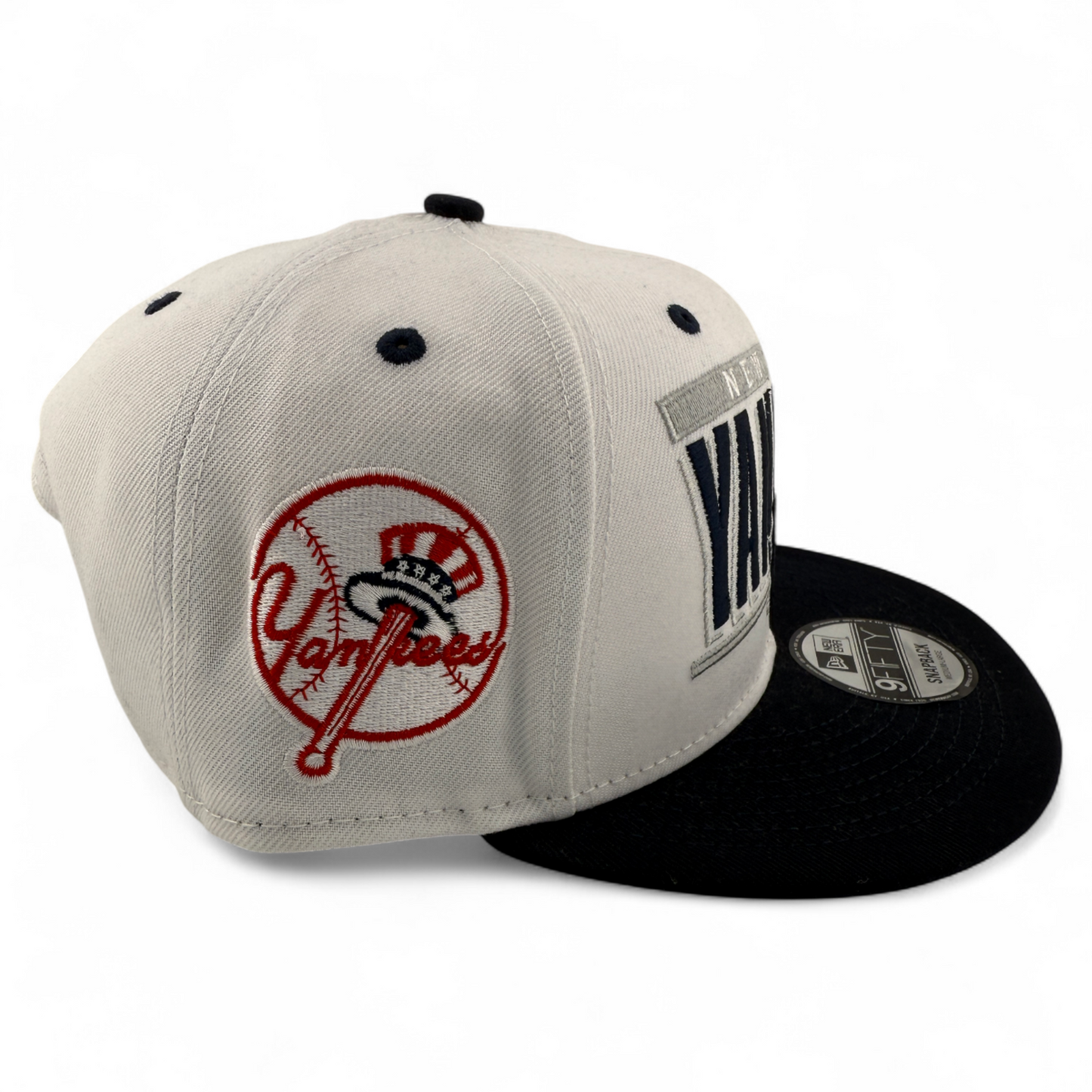 New Era New York Yankees MLB Retro Title 9FIFTY Snapback Adjustable Hat Cap