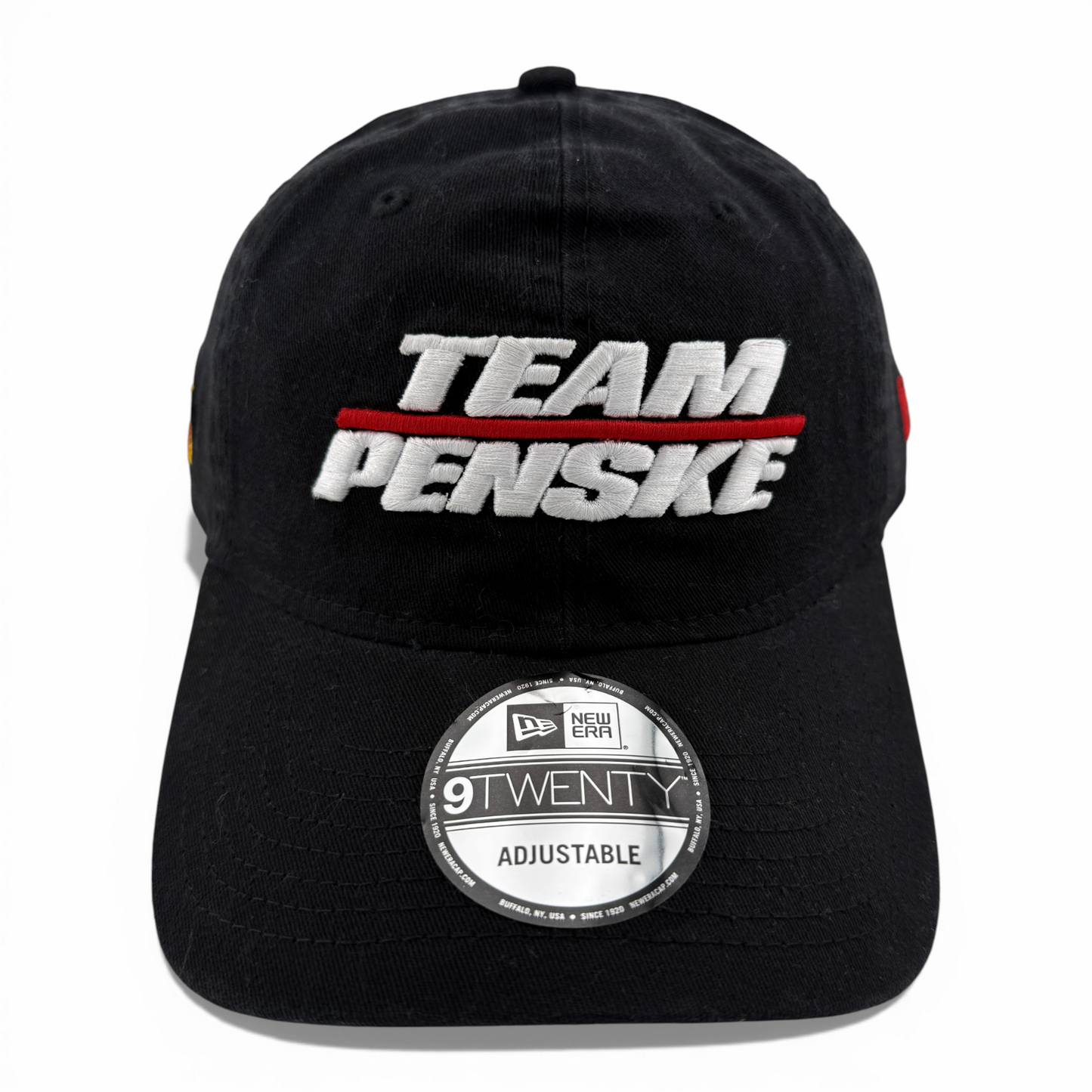New Era Team Penske Nascar Racing Black 9Twenty Adjustable Strapback Dad Hat Cap