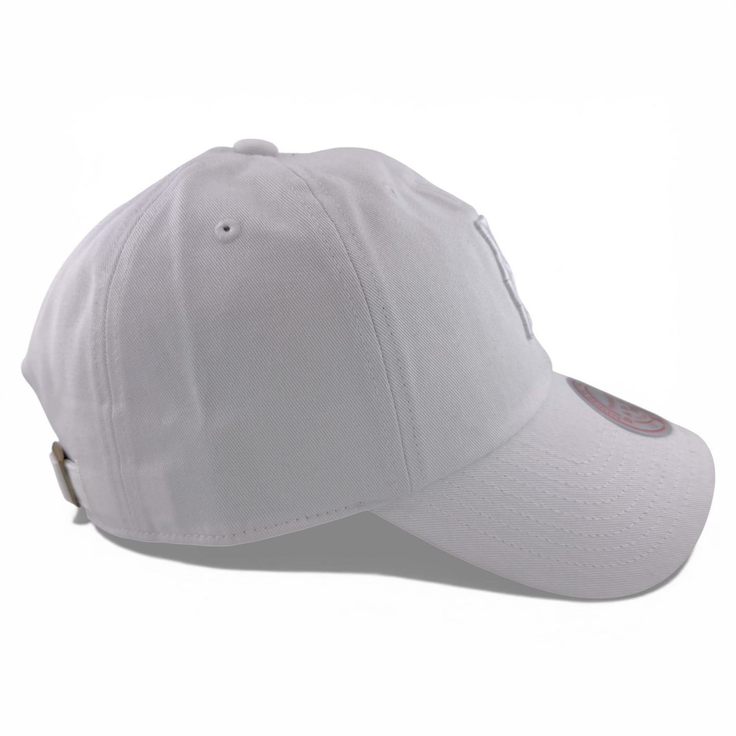 Mitchell & Ness Brooklyn Dodgers MLB All White Strapback Adjustable Dad Hat Cap