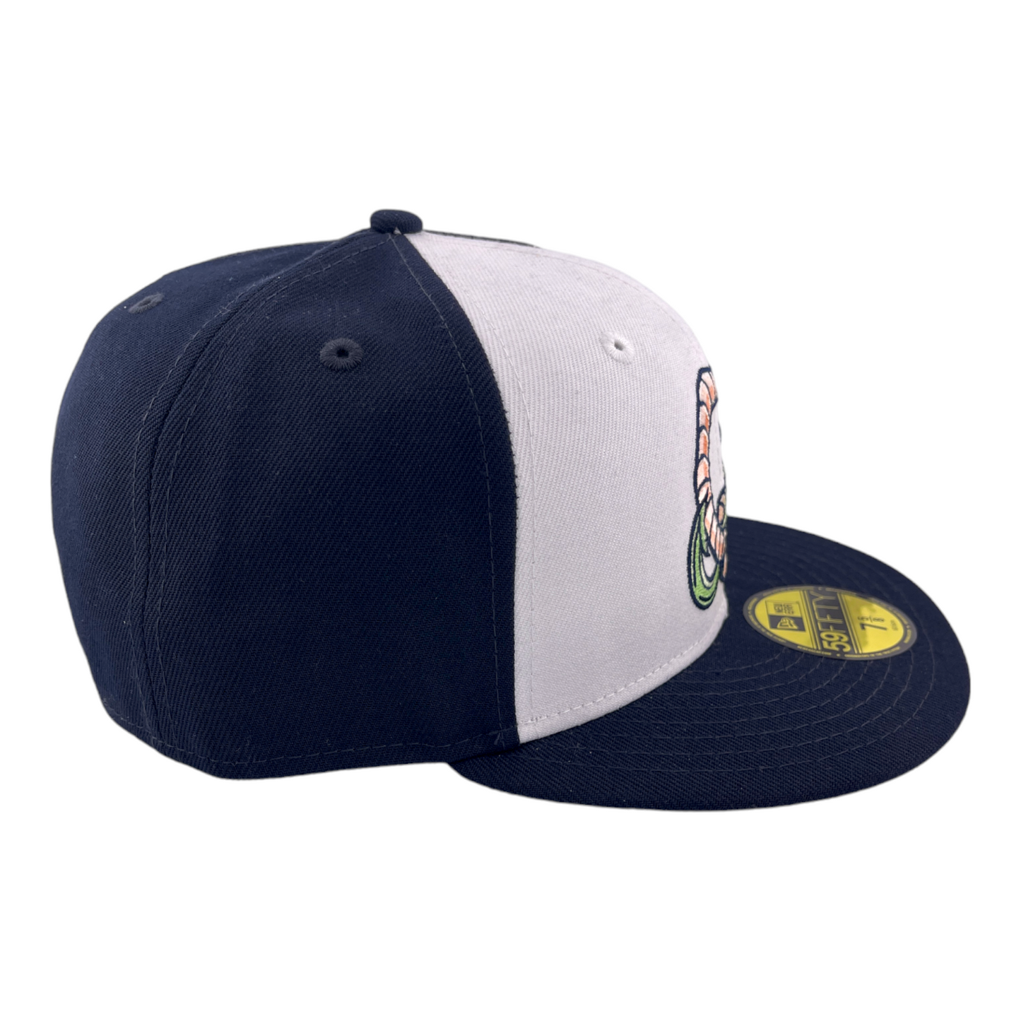 New Era Gwinnett Stripers Marvel Pack Worm Logo White/Blue UV 59FIFTY Fitted Hat Cap