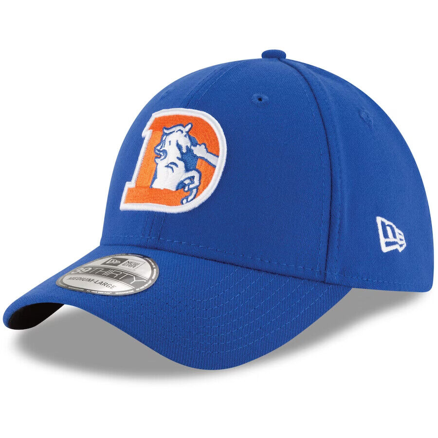 New Era Denver Broncos NFL Team Classic Logo 39Thirty Stretch Fit Hat Cap