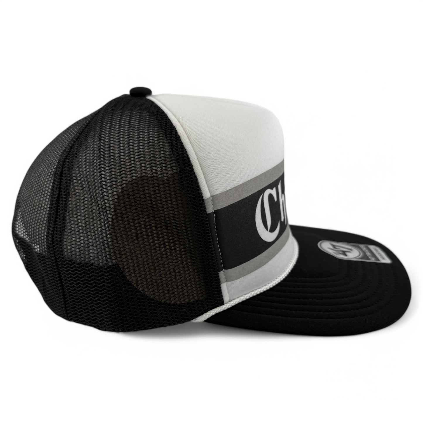 '47 Brand Chicago White Sox "Chi Sox" Region Foam Trucker Snapback Mesh Back Hat