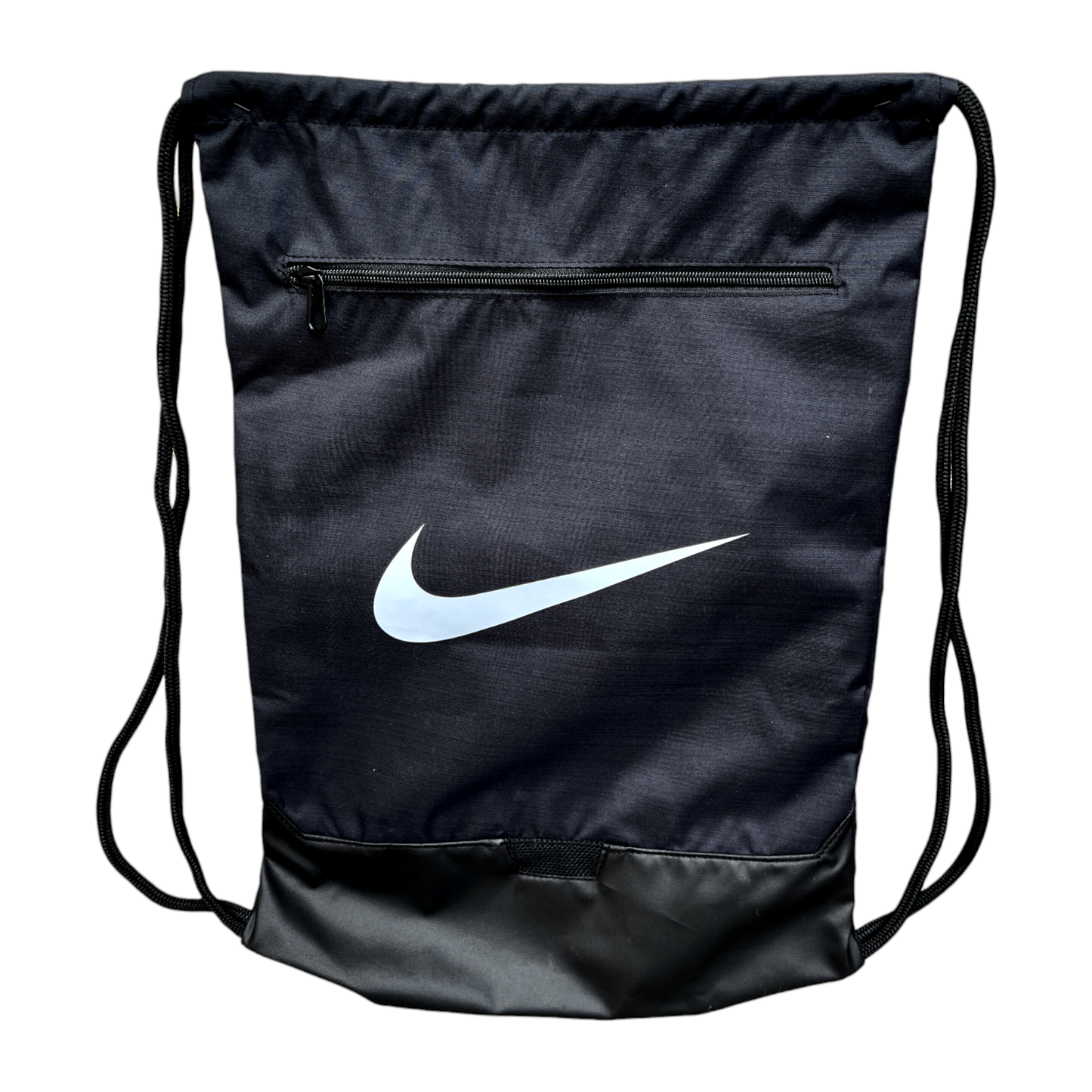 Nike Marquette University Golden Eagles Logo 20x14 Black Drawstring Bag Gymbag