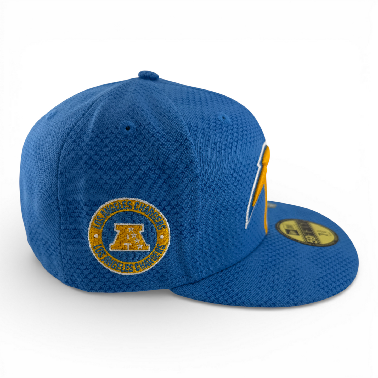 New Era Los Angeles Chargers NFL 2024 Sideline Powder Blue 59FIFTY Fitted Hat