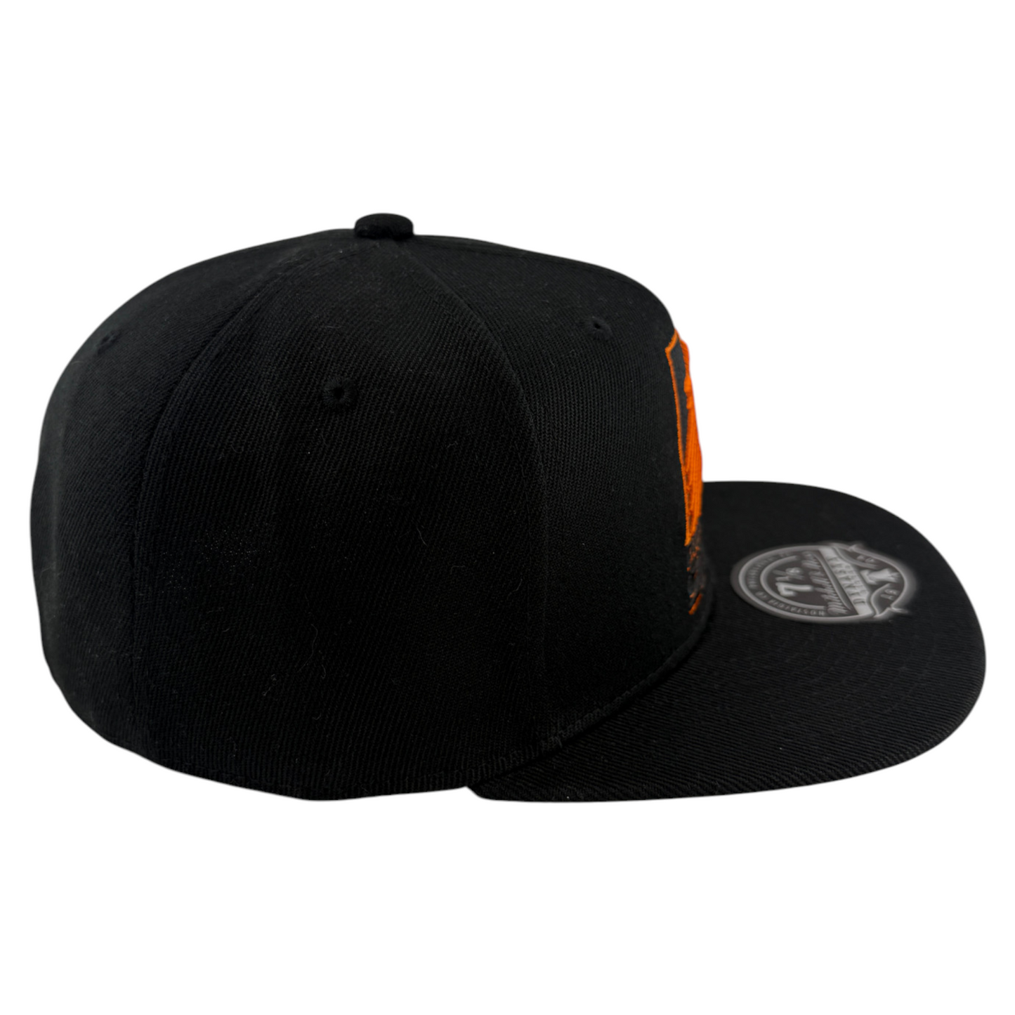 Mitchell & Ness Phoenix Suns NBA Two Tonal Orange Black Dynasty Fitted Hat Cap