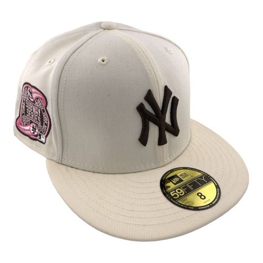 New Era New York Yankees 2000 Subway Series White/Brown UV 59FIFTY Fitted Hat Cap