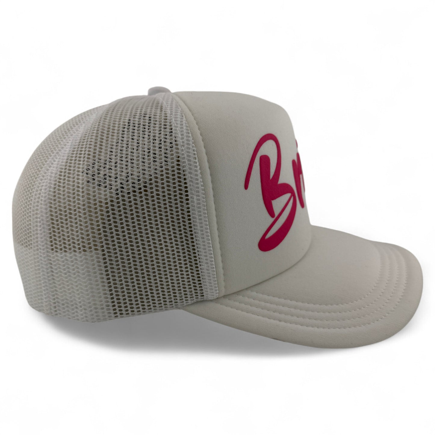 Ordinary Crowns Pink Bride Wedding Party Foam Trucker Adjustable Snapback Hat