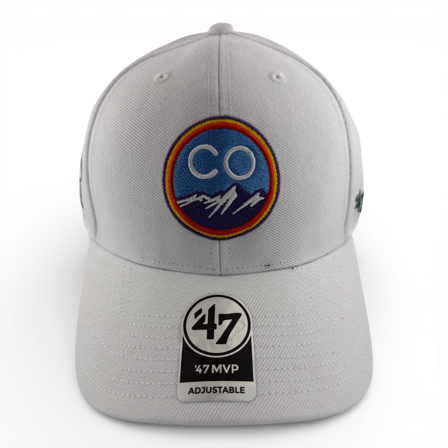 '47 Brand Colorado Rockies MLB City Connect Logo MVP Snapback Adjustable Hat Cap