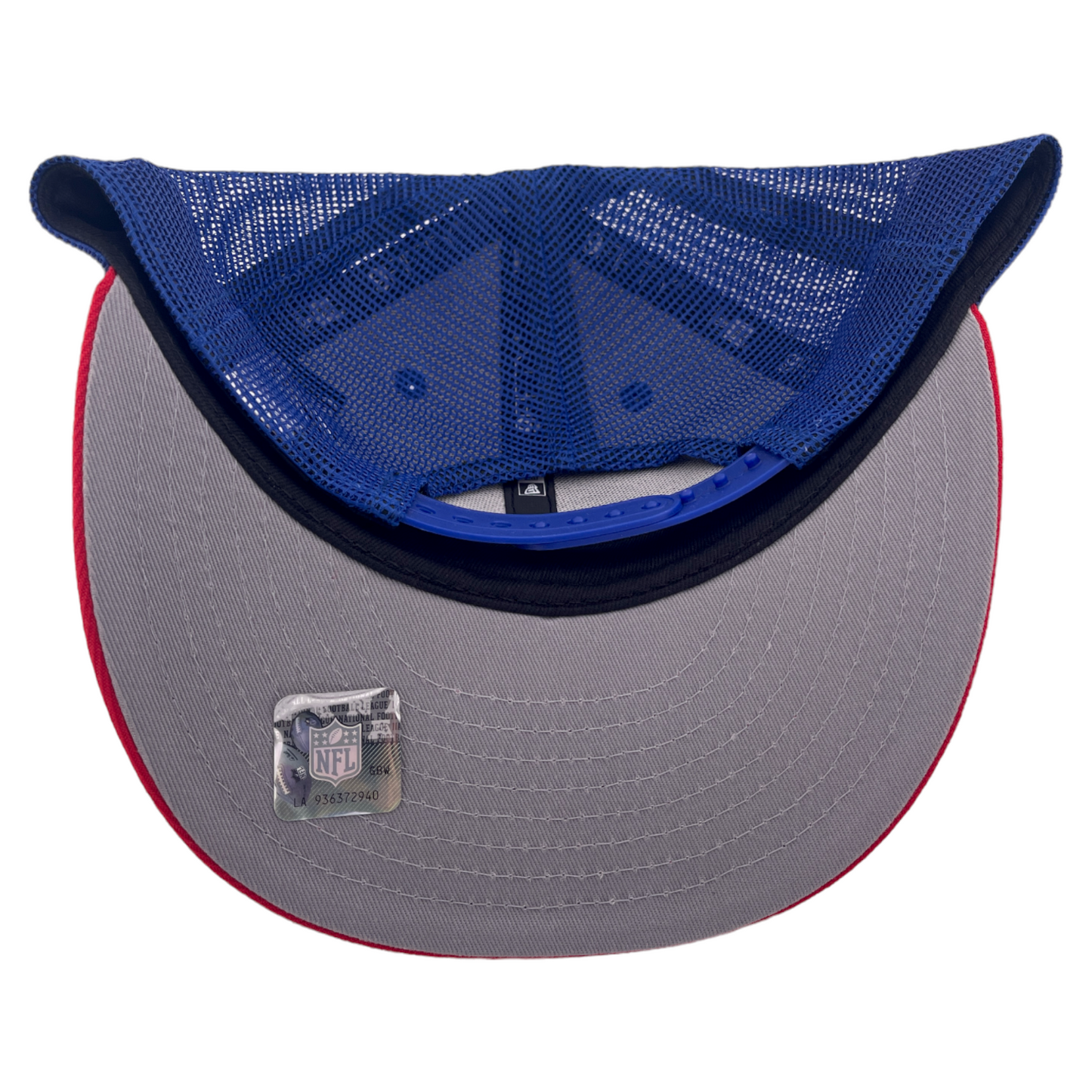 ~NEW DROP~ New Era Buffalo Bills NFL 2023 Sideline 9FIFTY Low Profile Mesh Snapback Hat Cap