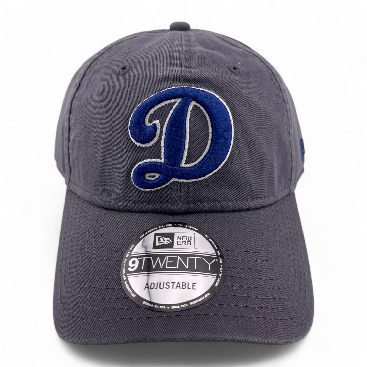 New Era Los Angeles Dodgers MLB Court Sport White 9Twenty Adjustable Dad Hat Cap