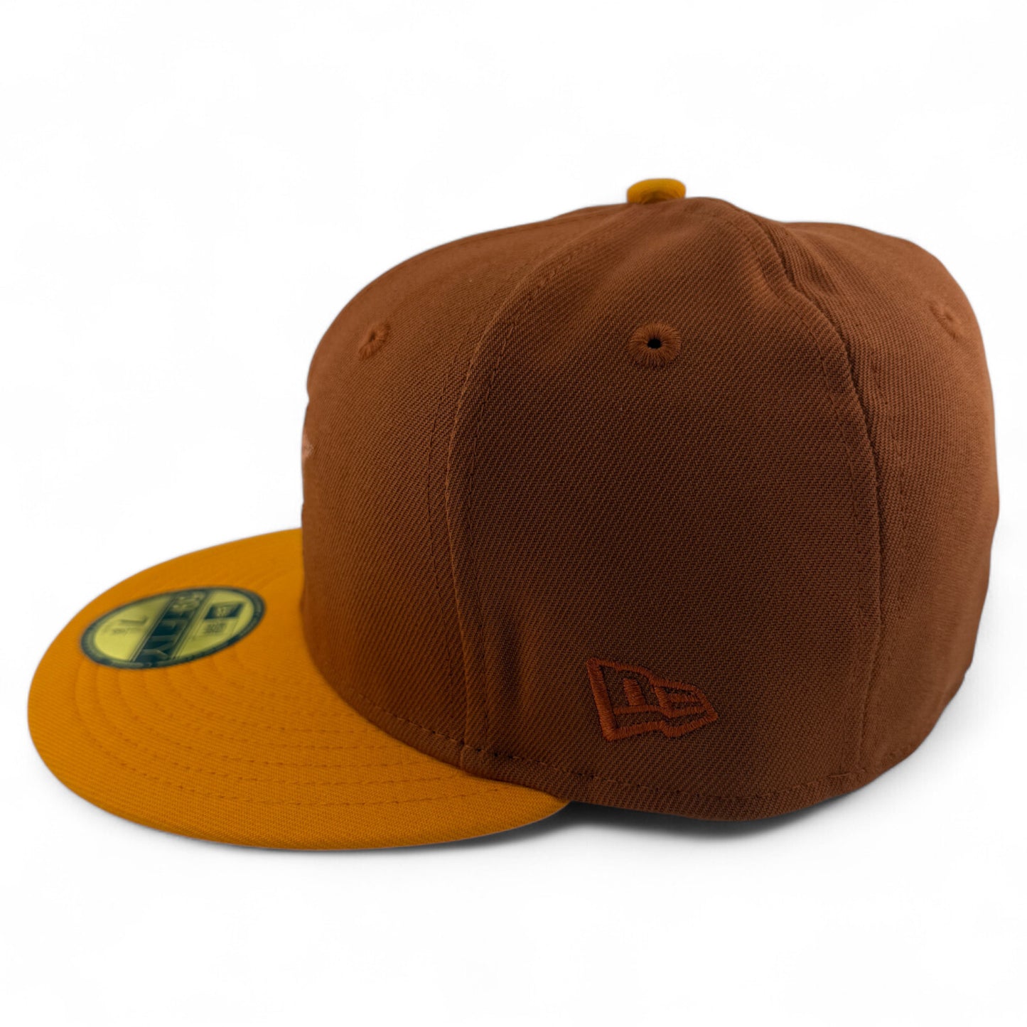 New Era Houston Astros MLB Rust Gold Pack Tan 59FIFTY Fitted Hat Cap