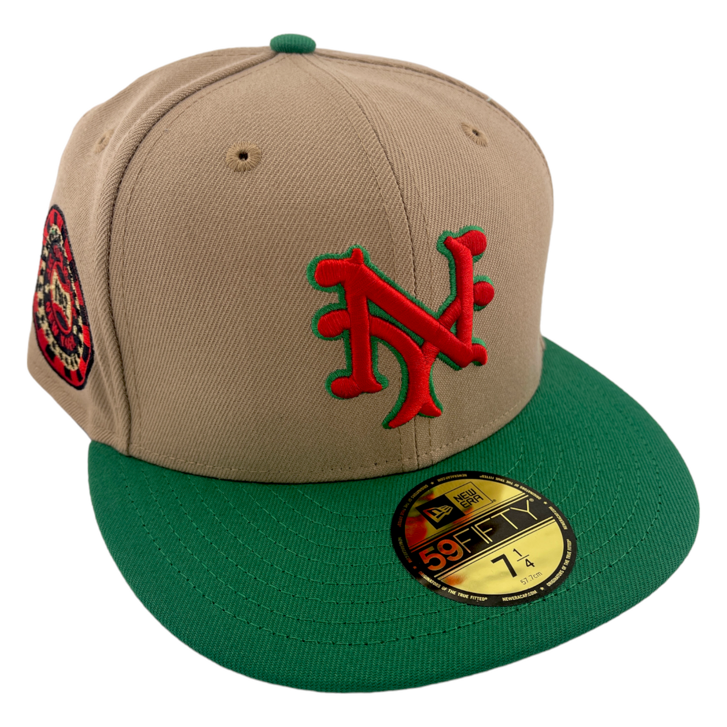 New Era New York Giants MLB 1942 All-Star Christmas Green/Red 59Fifty Fitted Hat Cap