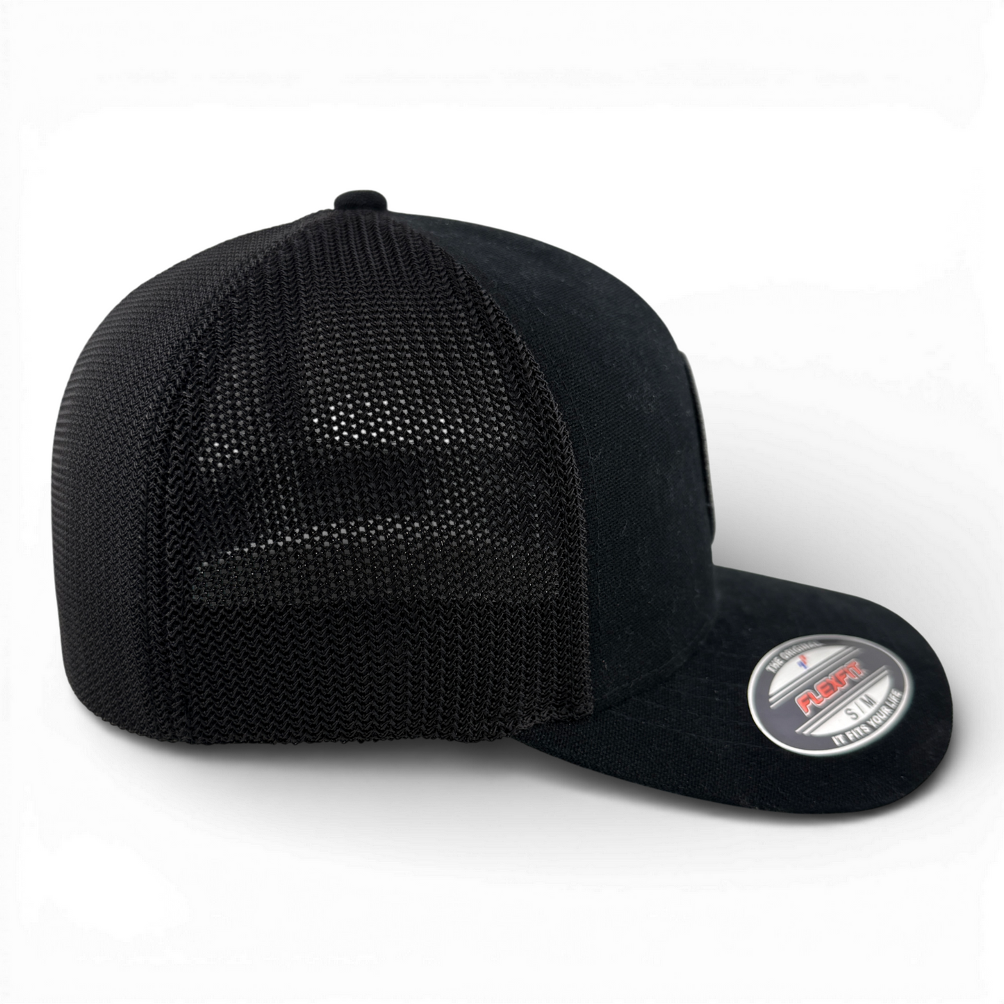 Fox Racing Turnouts Front Patch Black Mesh Back Stretch Flex Fit Adult Hat Cap