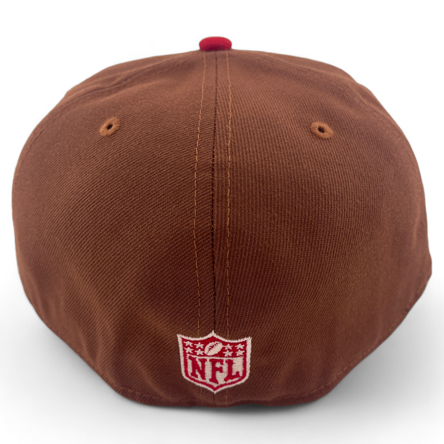 New Era San Francisco 49ers NFL Harvest Pack 70th Patch Tan 59Fifty Fitted Hat