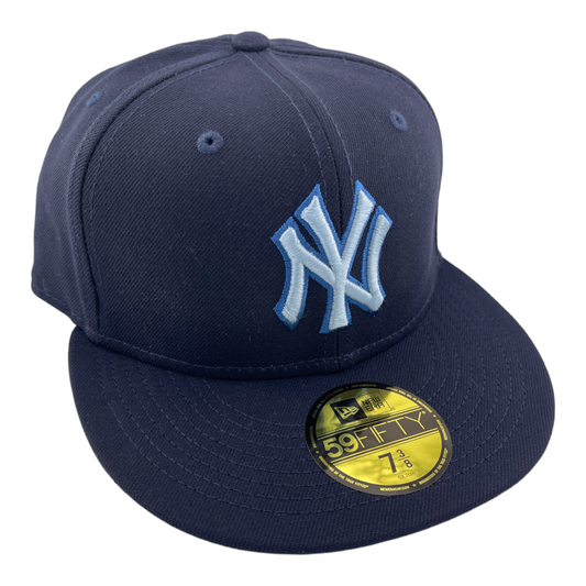 New Era New York Yankees MonoCamo Pack Sweatband Navy Blue UV 59FIFTY Fitted Hat Cap