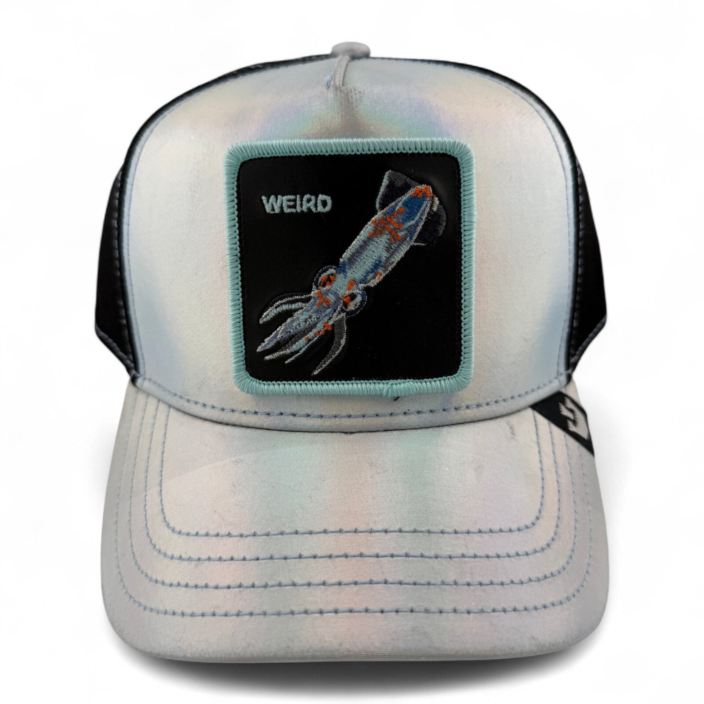 Goorin Bros Weird Something Fishy The Farm Mesh Trucker Snapback Adjustable Hat