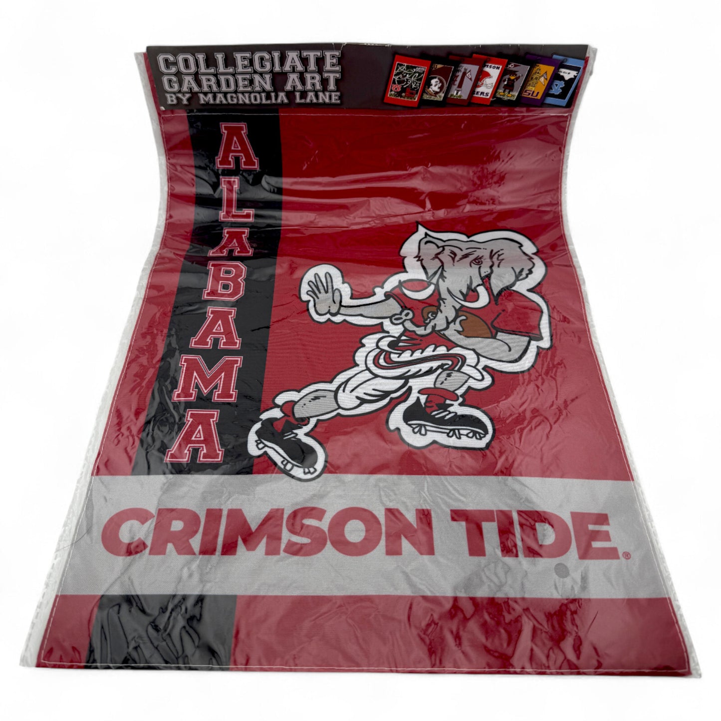 Collegiate University of Alabama Crimson Tide Embellished Garden Flag 12 x 18