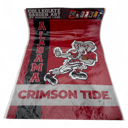 Collegiate University of Alabama Crimson Tide Embellished Garden Flag 12 x 18