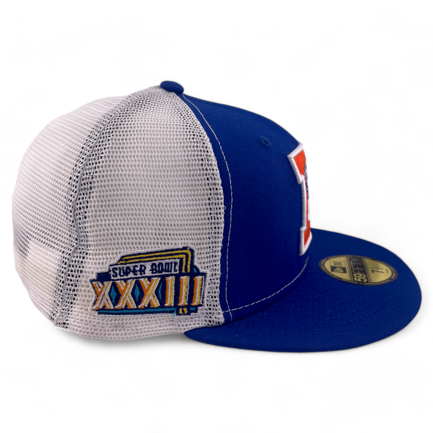 New Era Denver Broncos NFL Super Bowl XXXIII Rearview Mesh Back 59FIFTY Fitted