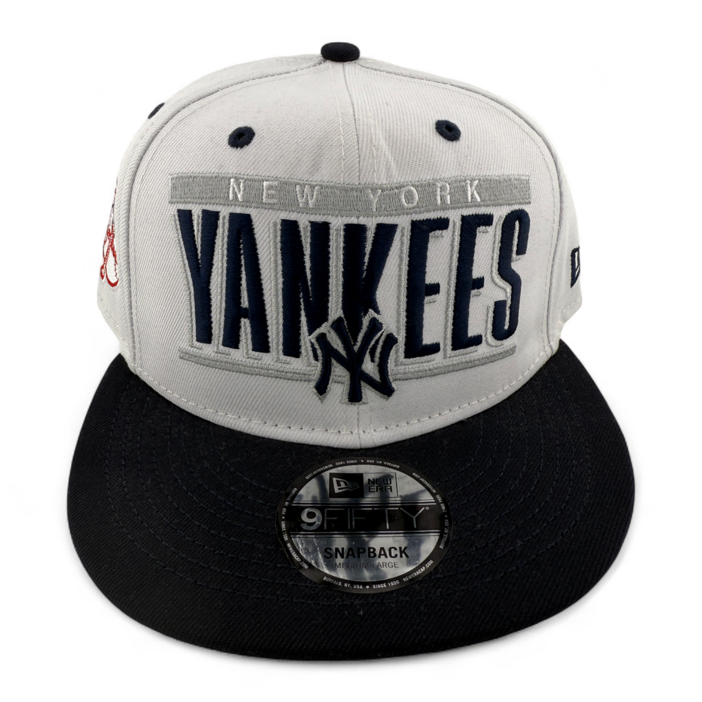 New Era New York Yankees MLB Retro Title 9FIFTY Snapback Adjustable Hat Cap