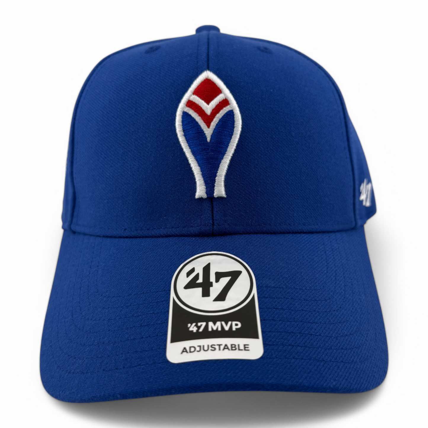 '47 Brand Atlanta Braves MLB Local Side Patch Blue Feather MVP Adjustable Hat