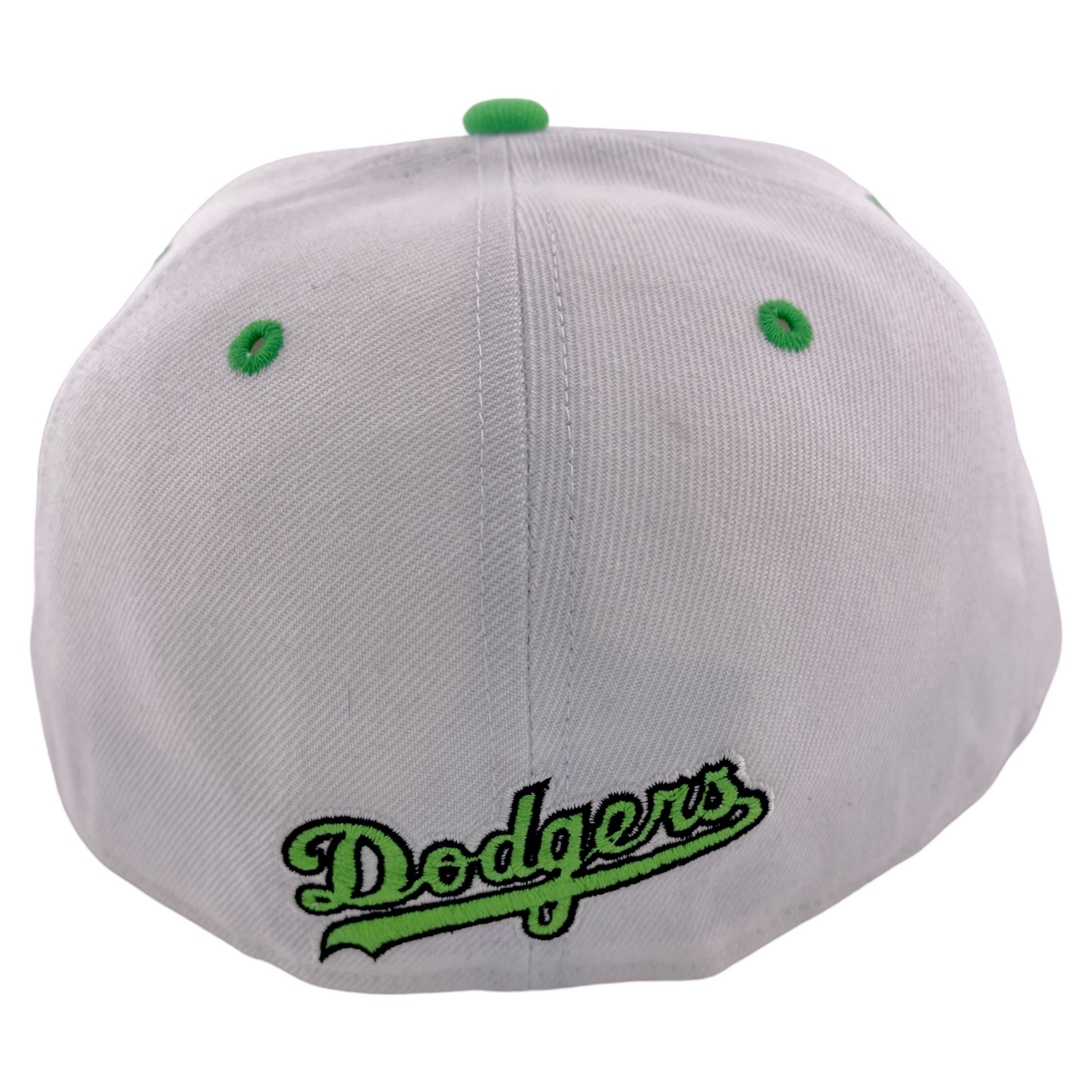 New Era Los Angeles Dodgers MLB Lime Green/White Pack 59Fifty Fitted Hat Cap