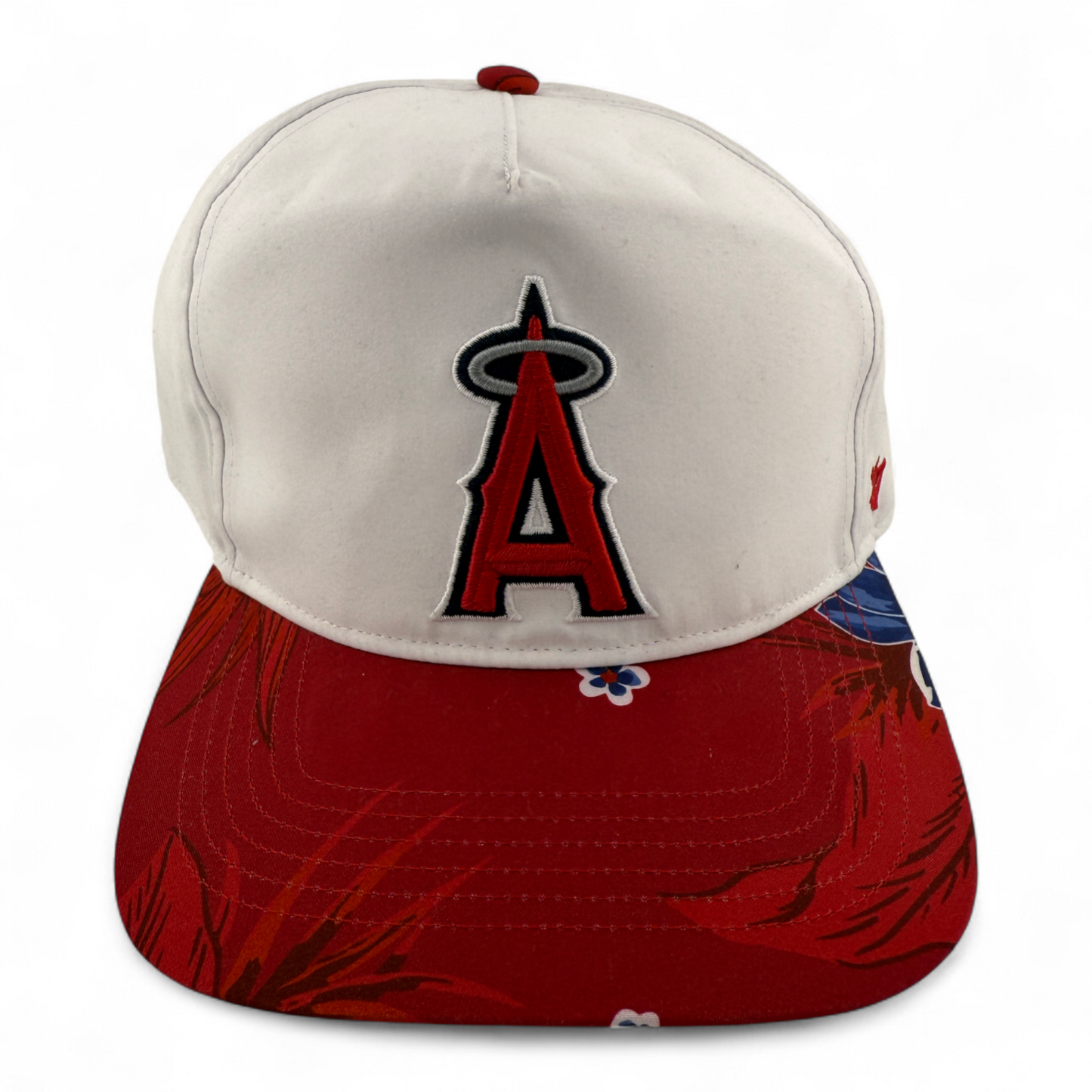 '47 Brand Los Angeles Angels Ibiza Floral Hitch A-Frame Snapback Adjustable Hat