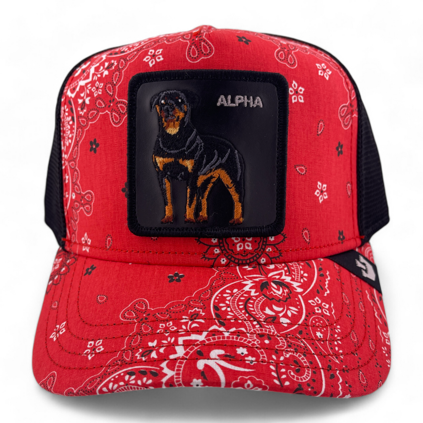 Goorin Bros Alpha Dog Without Warning Bandana The Farm Adjustable Trucker Hat