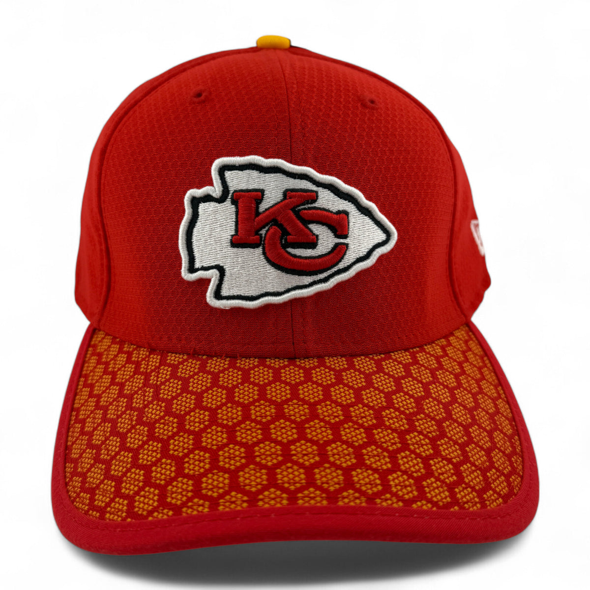 New Era Kansas City Chiefs NFL 2017 On Field Deadstock 39Thirty Flex Fit Hat Cap
