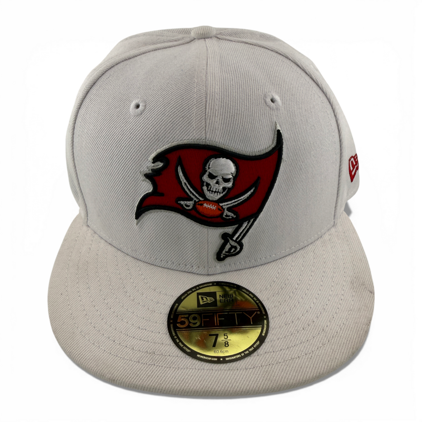 New Era Tampa Bay Buccaneers NFL Team Classic White 59Fifty Fitted Hat Cap