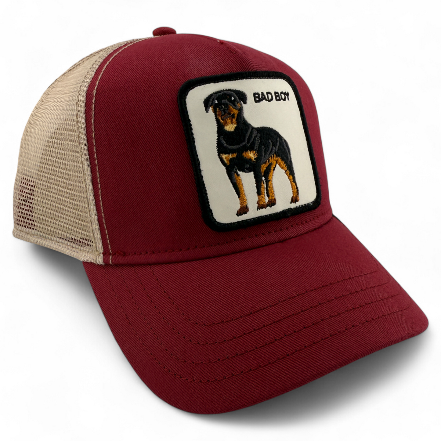 Goorin Bros The Baddest Bad Boy Farm Mesh Trucker Snapback Adjustable Hat Cap