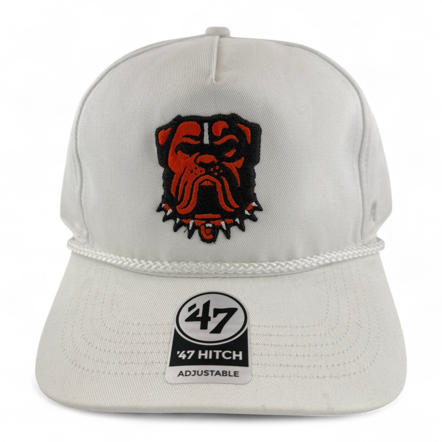 '47 Brand Cleveland Browns Dawg Pound Rope Hitch A-Frame Snapback Adjustable Hat